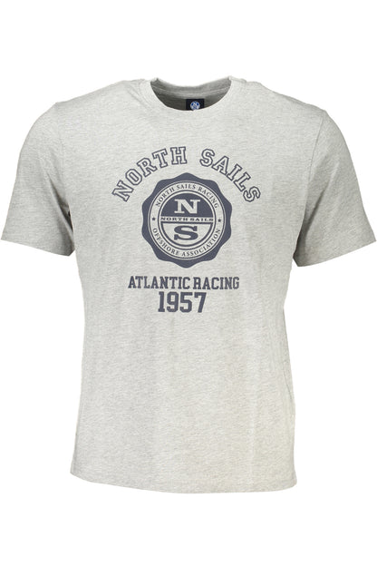 NORTH SAILS T-SHIRT MANICHE CORTE UOMO GRIGIO""