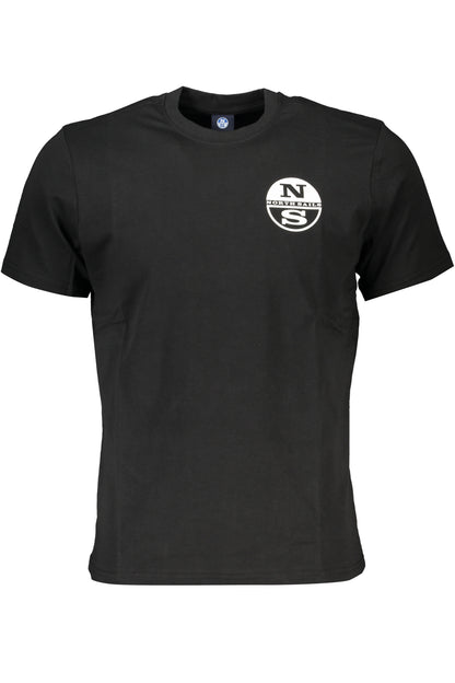 NORTH SAILS T-SHIRT MANICHE CORTE UOMO NERO