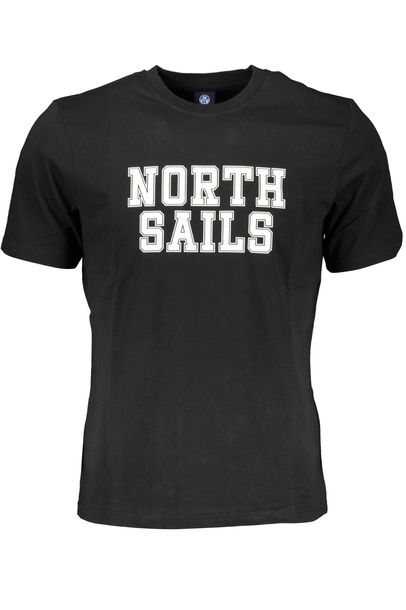 NORTH SAILS T-SHIRT MANICHE CORTE UOMO NERO