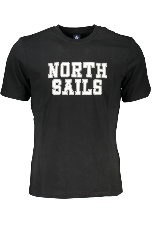 NORTH SAILS T-SHIRT MANICHE CORTE UOMO NERO