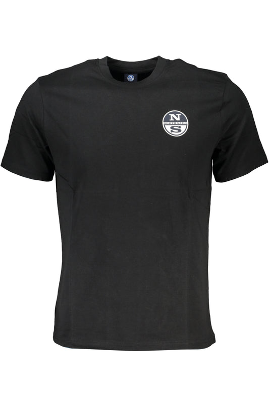 NORTH SAILS T-SHIRT MANICHE CORTE UOMO NERO