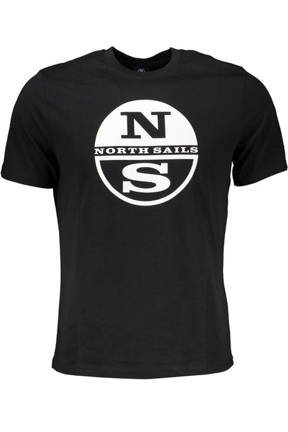 NORTH SAILS T-SHIRT MANICHE CORTE UOMO NERO