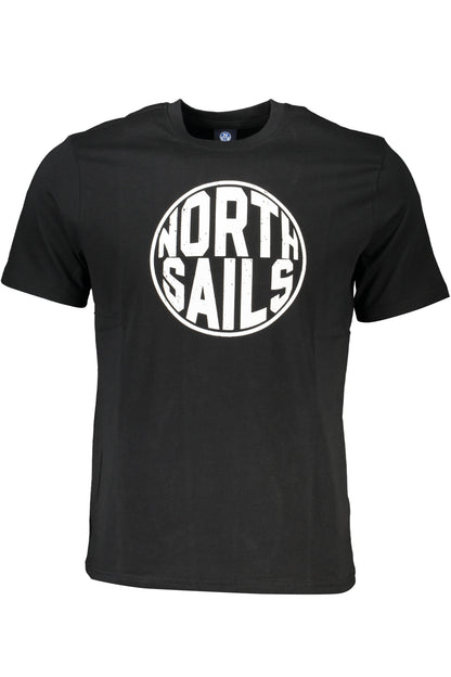 NORTH SAILS T-SHIRT MANICHE CORTE UOMO NERO