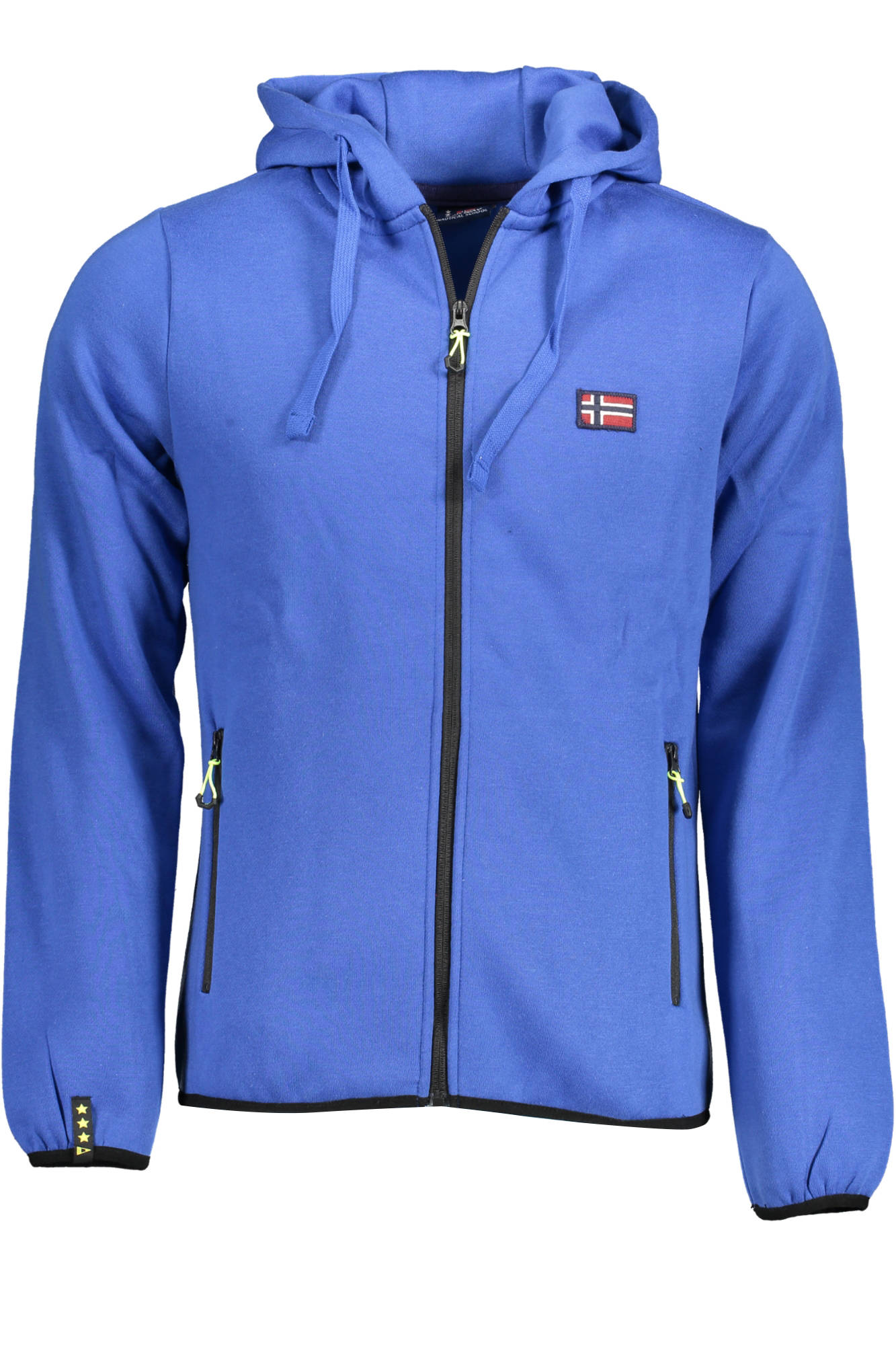 NORWAY 1963 FELPA CON ZIP UOMO BLU""