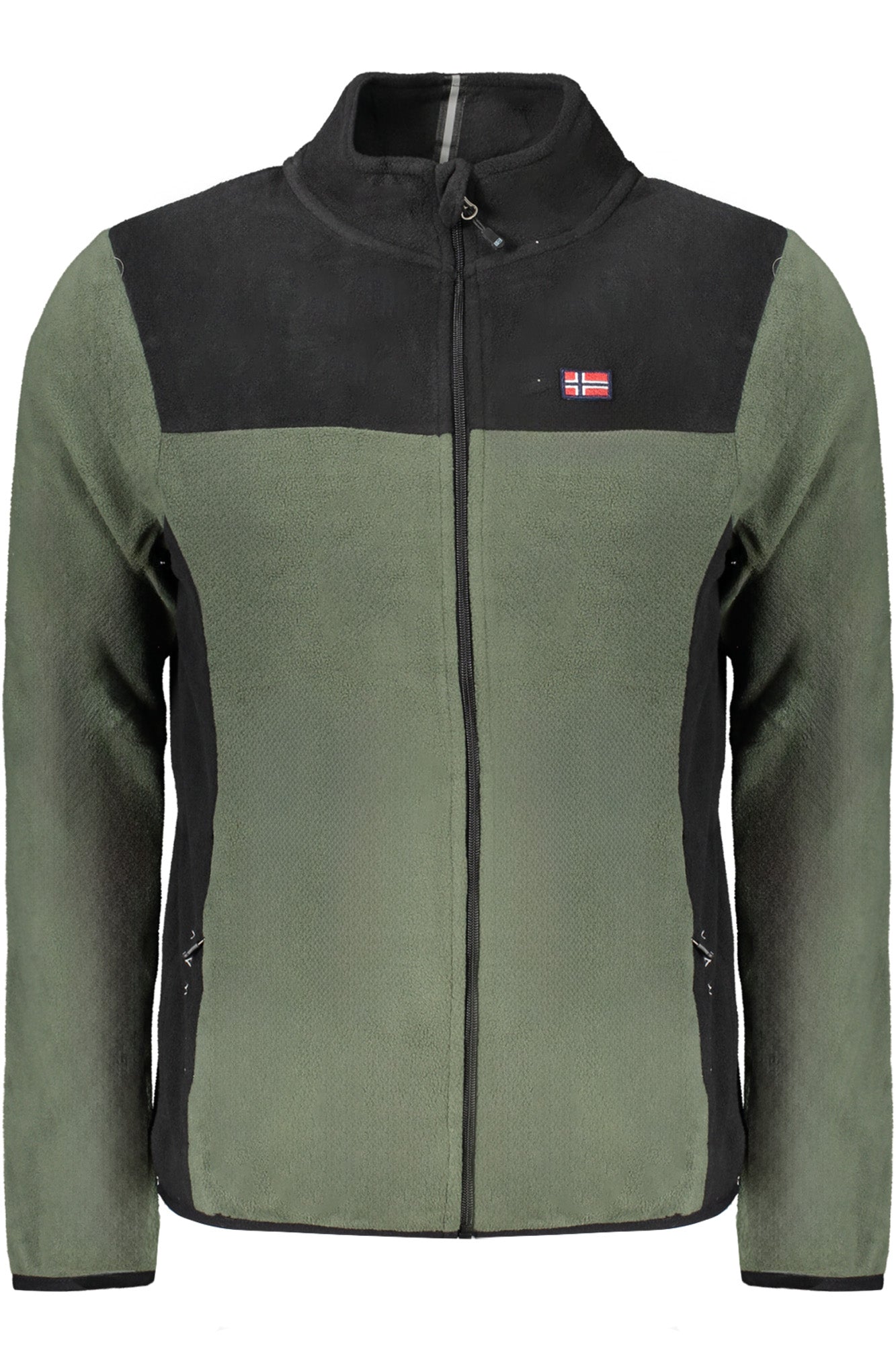 Norway 1963 Felpa Con Zip Uomo Verde