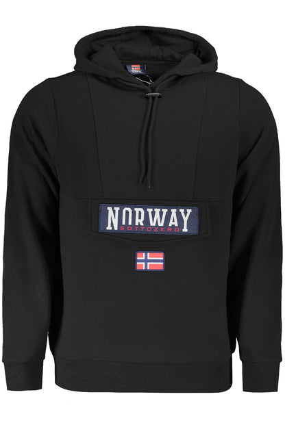 Norway 1963 Felpa Senza Zip Uomo Nero""