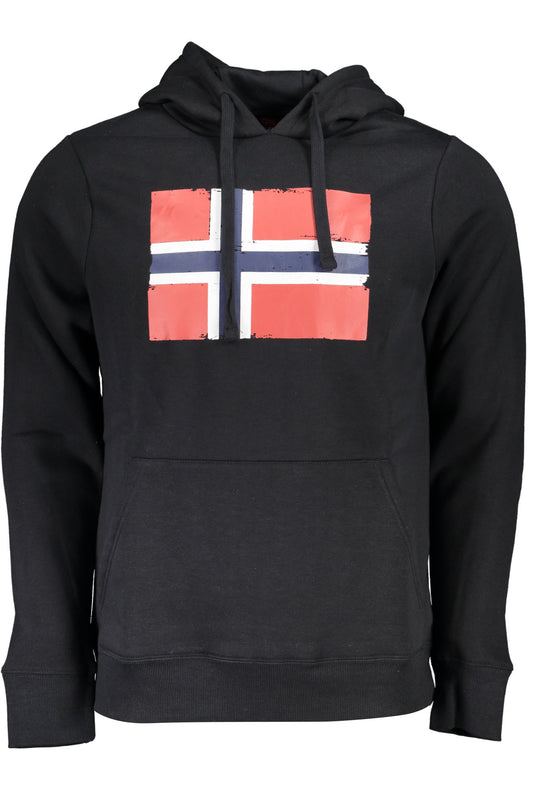 Norway 1963 Felpa Senza Zip Uomo Nero""