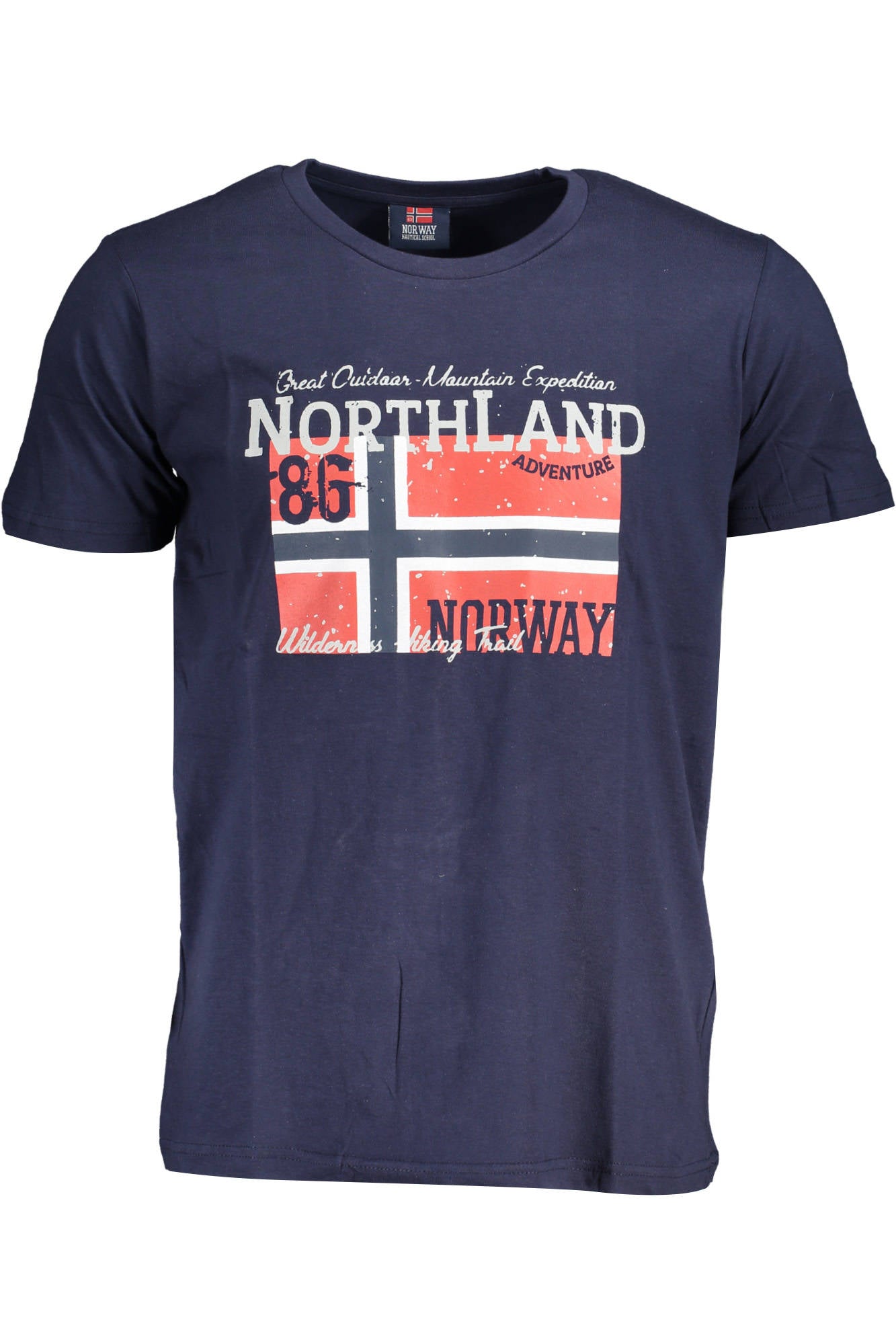 NORWAY 1963 T-SHIRT MANICHE CORTE UOMO BLU