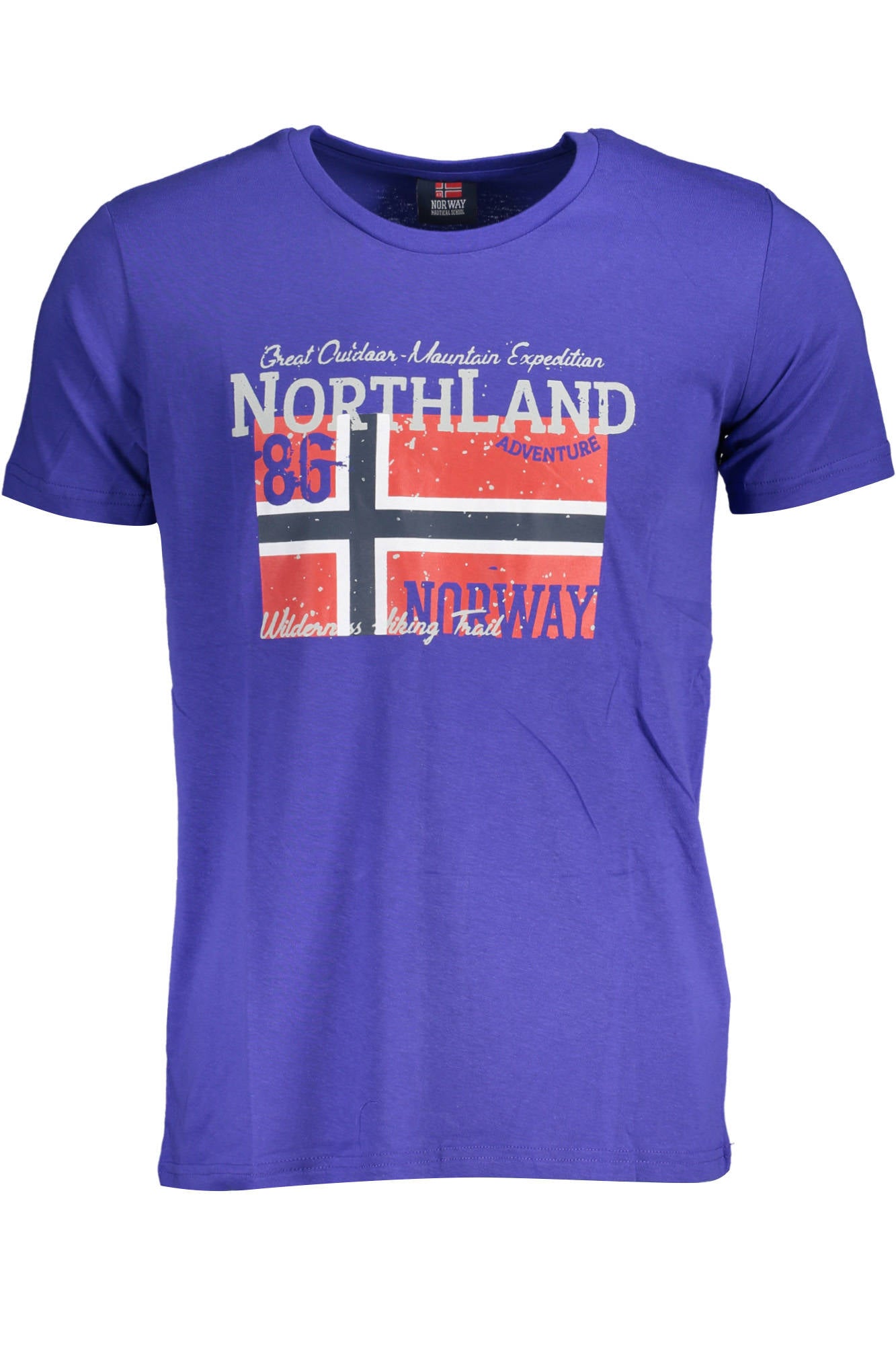 NORWAY 1963 T-SHIRT MANICHE CORTE UOMO BLU