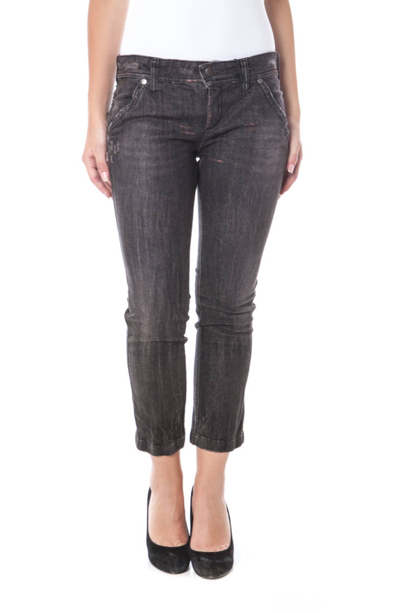 PARASUCO JEANS PINOCCHIETTO DONNA NERO""