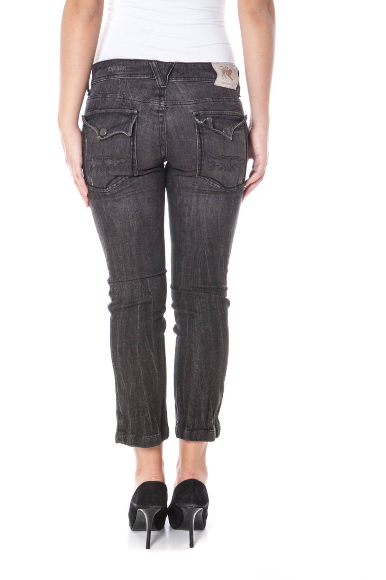 PARASUCO JEANS PINOCCHIETTO DONNA NERO""