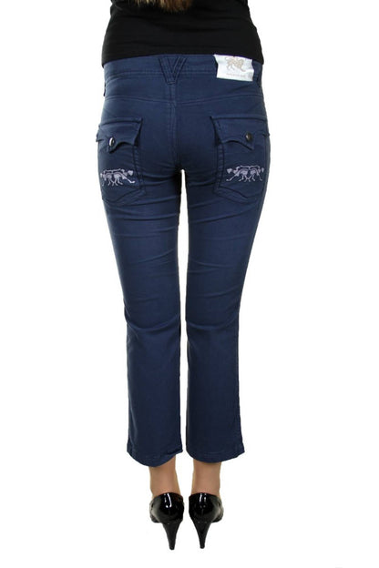 PARASUCO PANTALONE PINOCCHIETTO DONNA BLU""