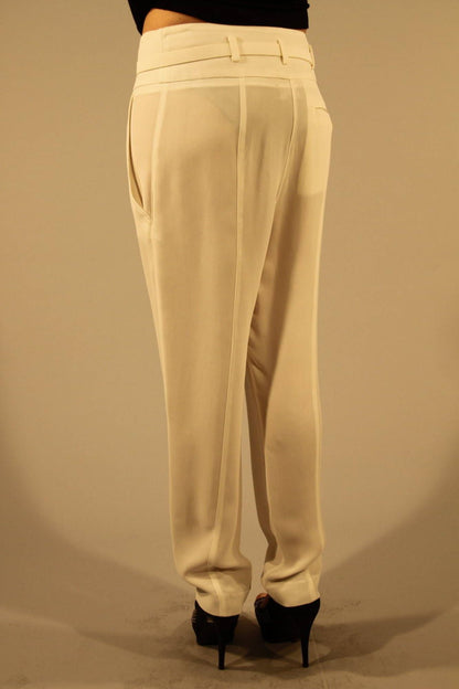 PATRIZIA PEPE PANTALONE DONNA BIANCO