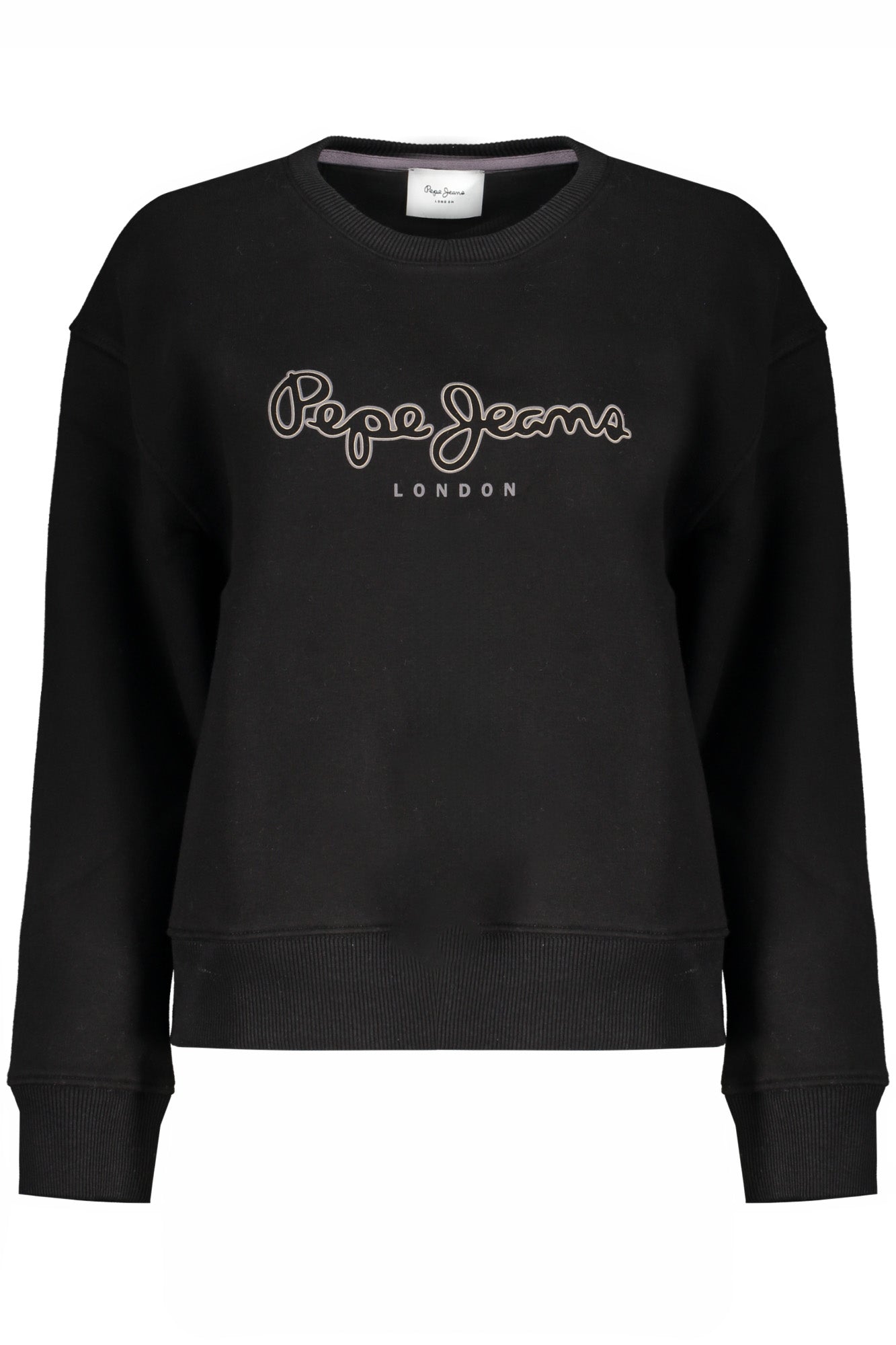 Pepe Jeans Felpa Senza Zip Donna Nero""