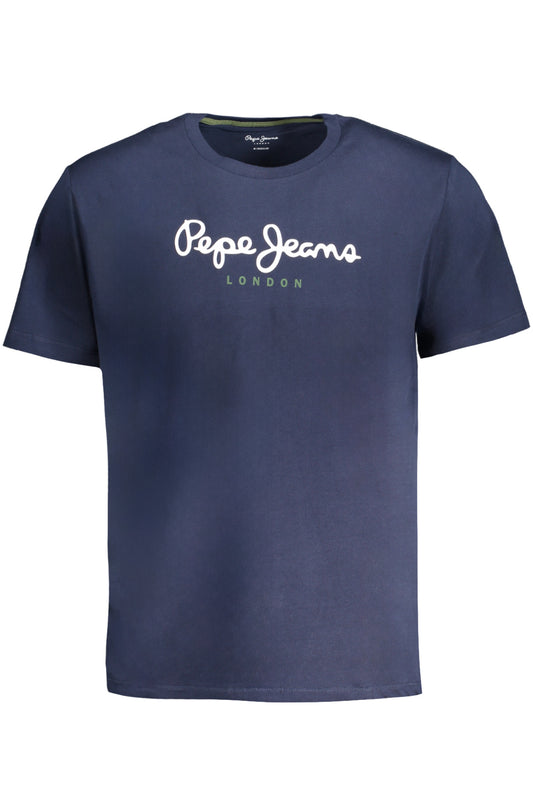 Pepe Jeans Men's Short Sleeve T-Shirt Blue