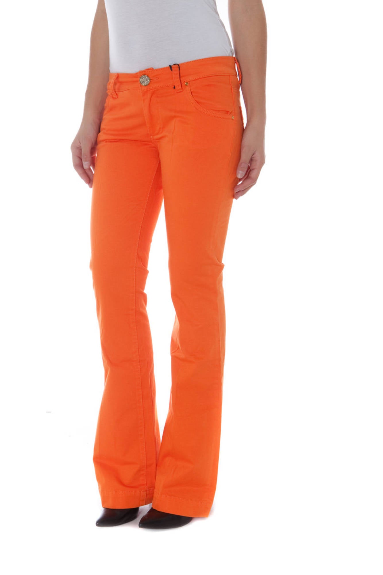 PHARD PANTALONE DONNA ARANCIO""