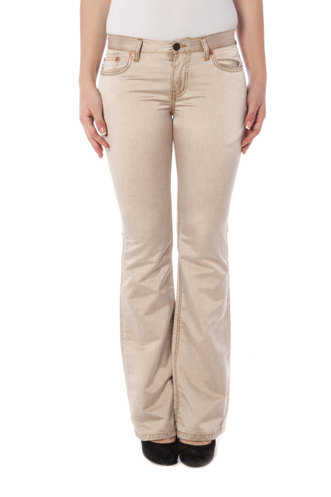 PHARD PANTALONE DONNA BEIGE""