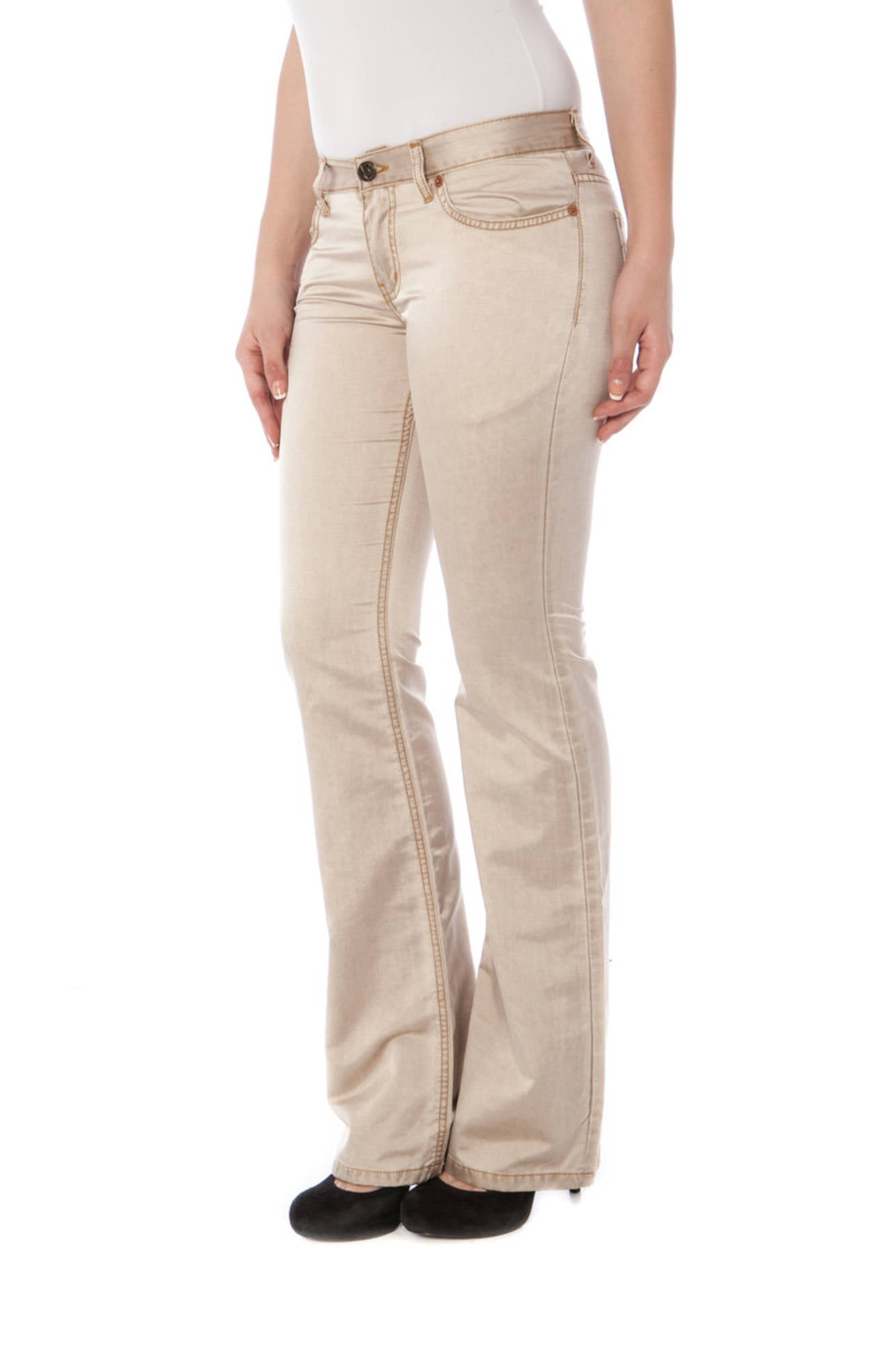 PHARD PANTALONE DONNA BEIGE""