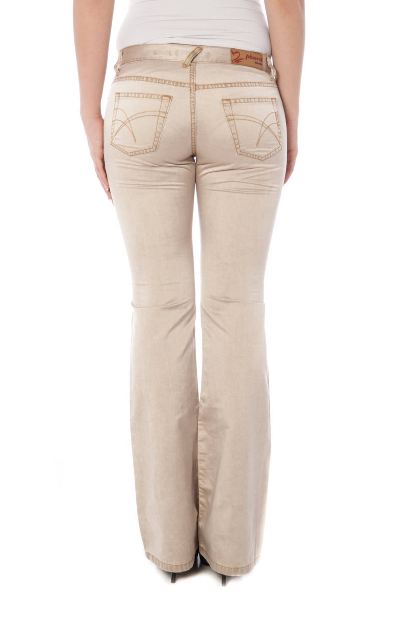 PHARD PANTALONE DONNA BEIGE""