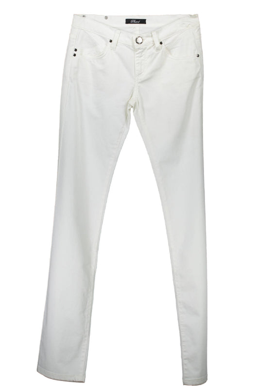 PHARD PANTALONE DONNA BIANCO""