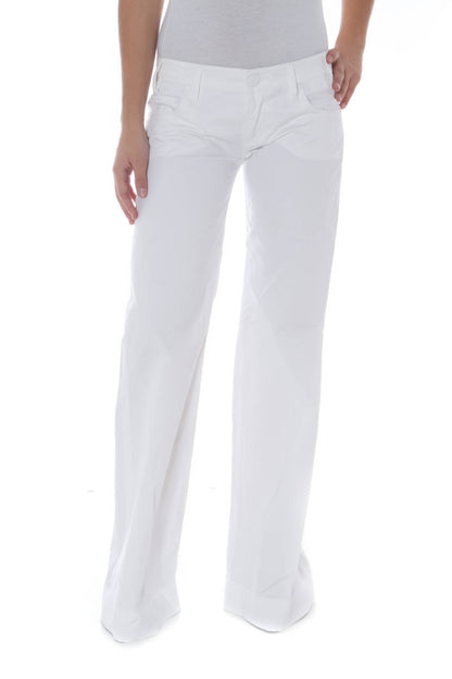 PHARD PANTALONE DONNA BIANCO""