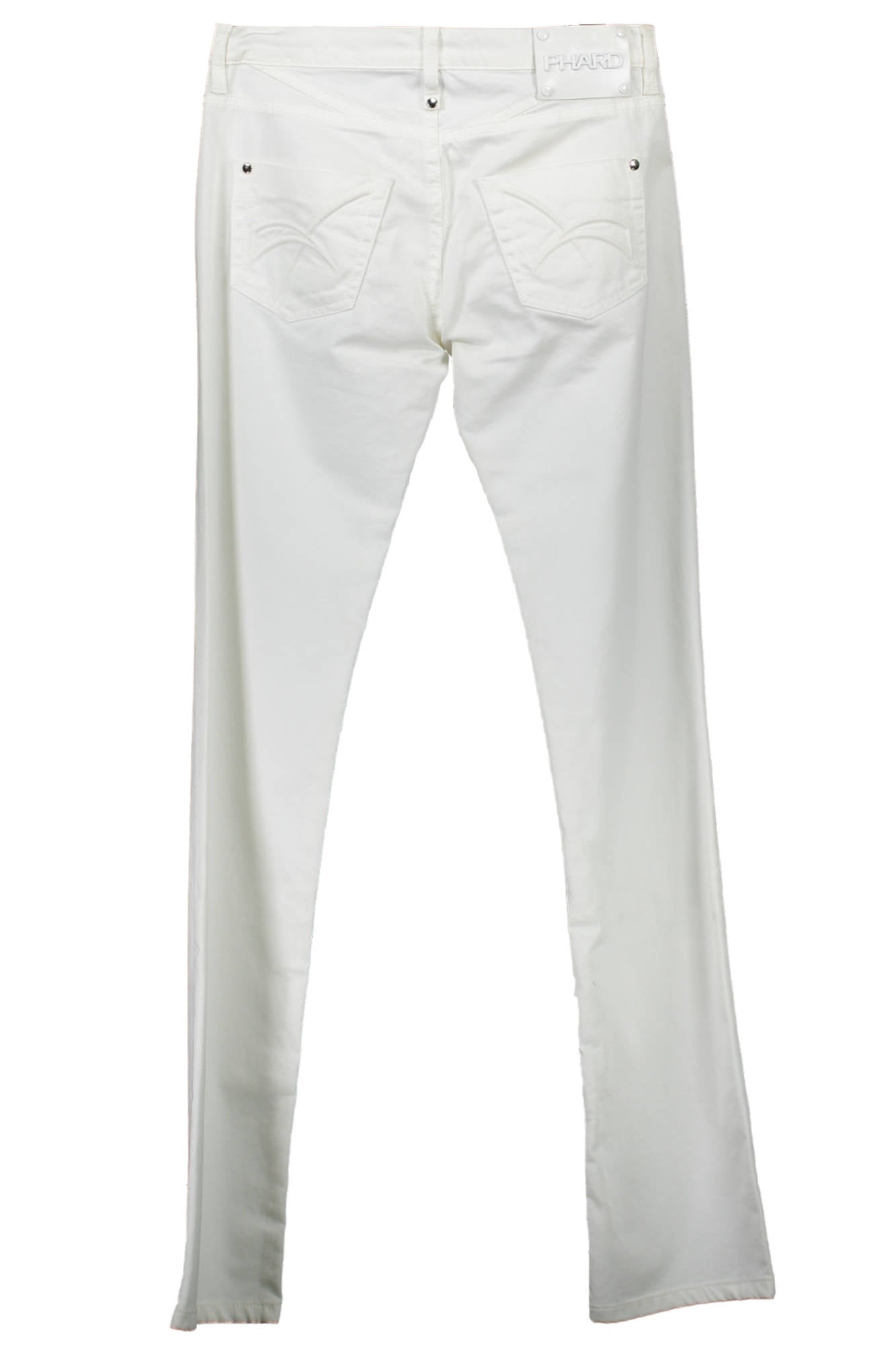 PHARD PANTALONE DONNA BIANCO""