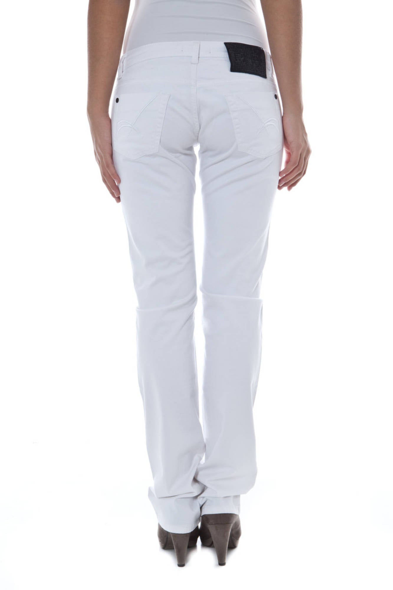 PHARD PANTALONE DONNA BIANCO""