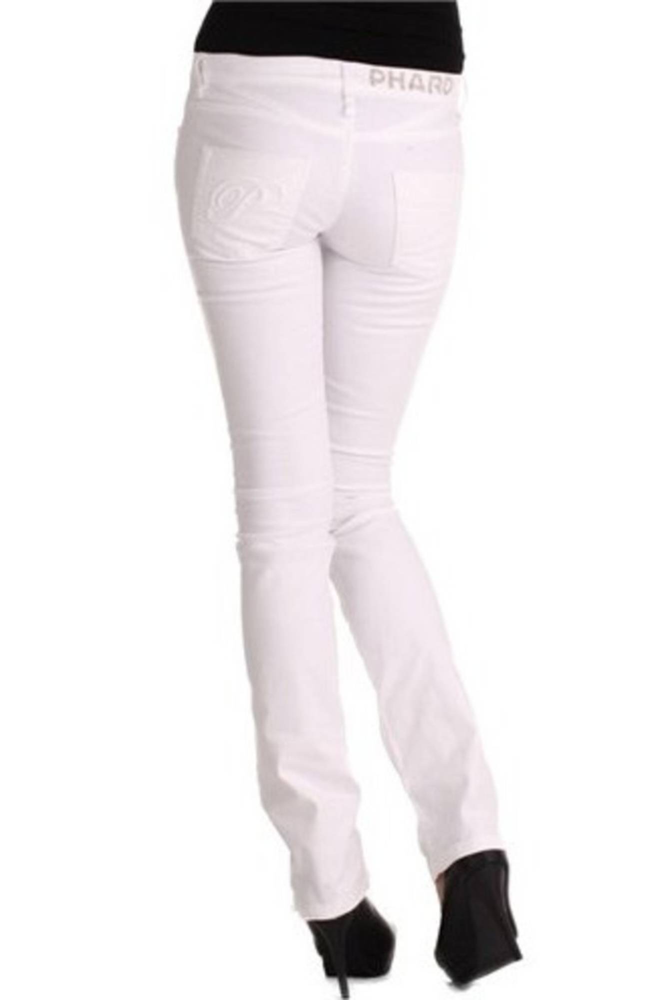 PHARD PANTALONE DONNA BIANCO""