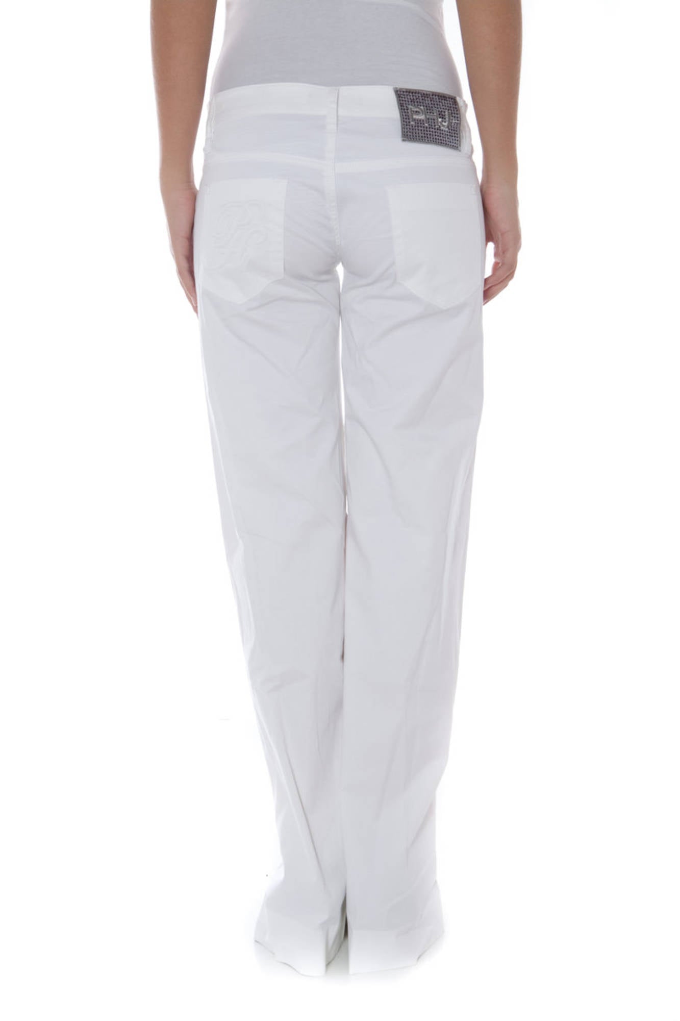 PHARD PANTALONE DONNA BIANCO""