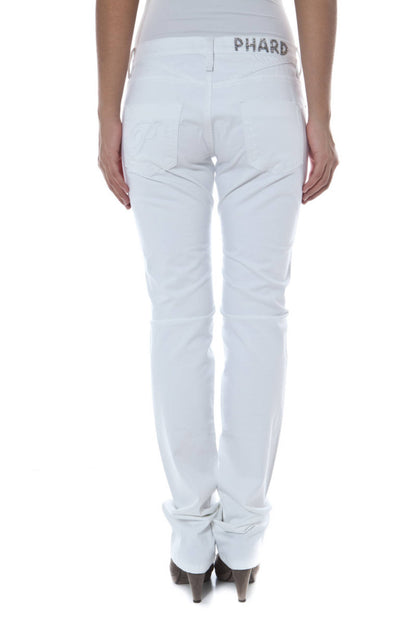 Phard Pantalone Donna Bianco""