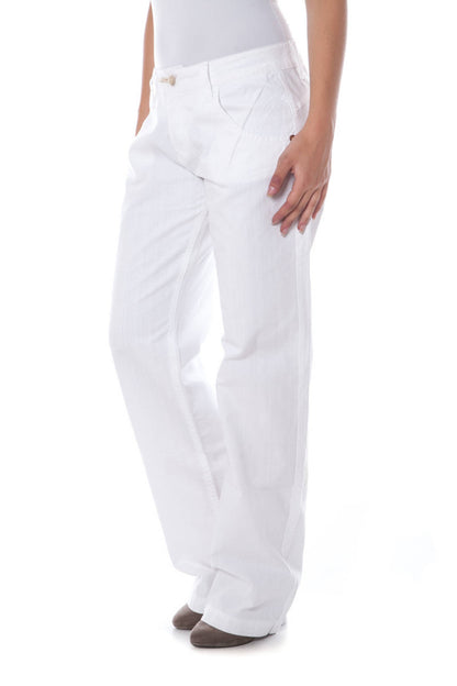 PHARD PANTALONE DONNA BIANCO""