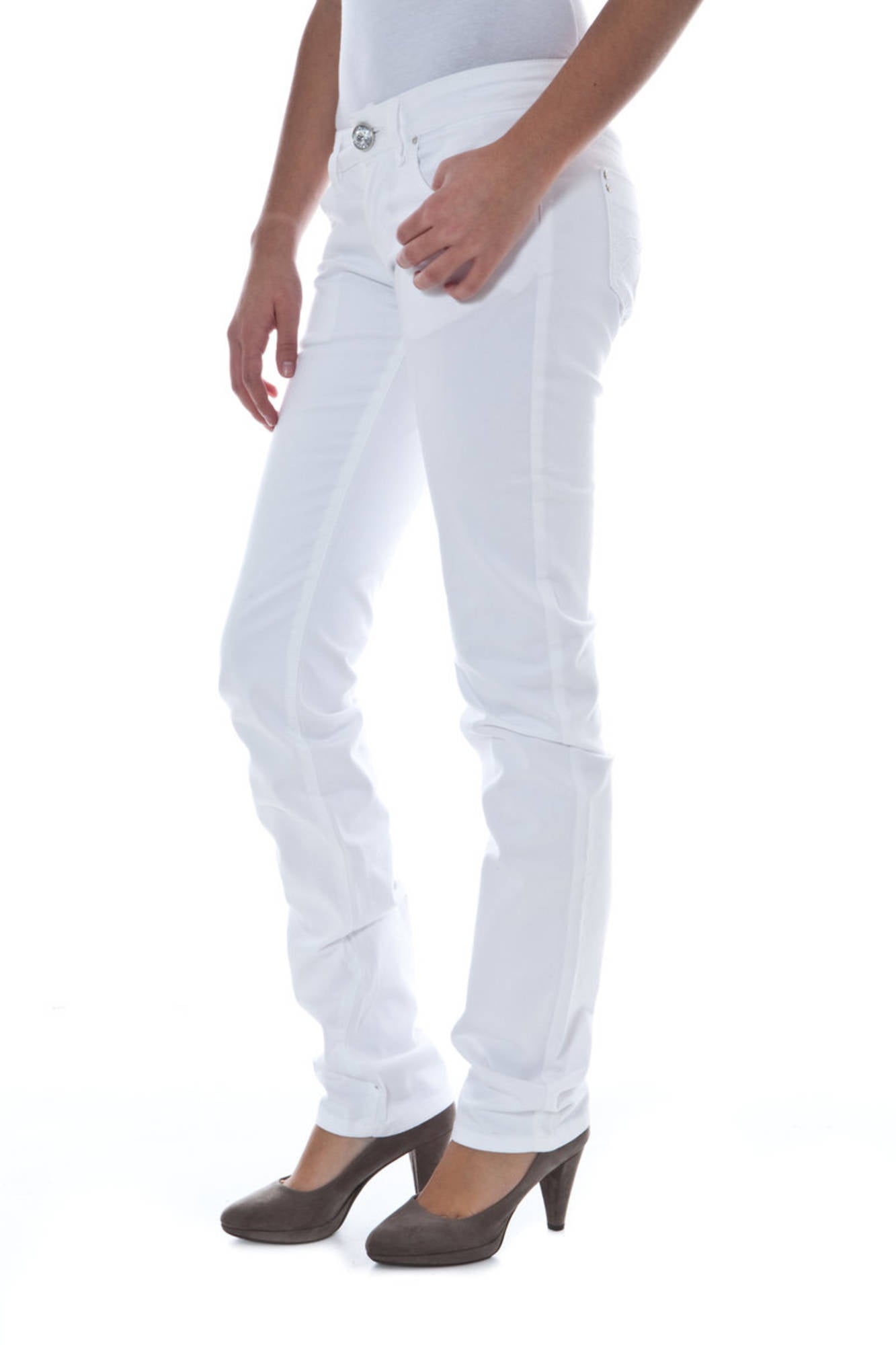 Phard Pantalone Donna Bianco""