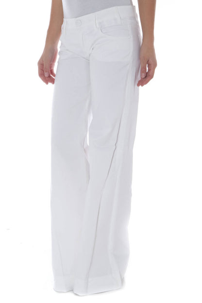 PHARD PANTALONE DONNA BIANCO""