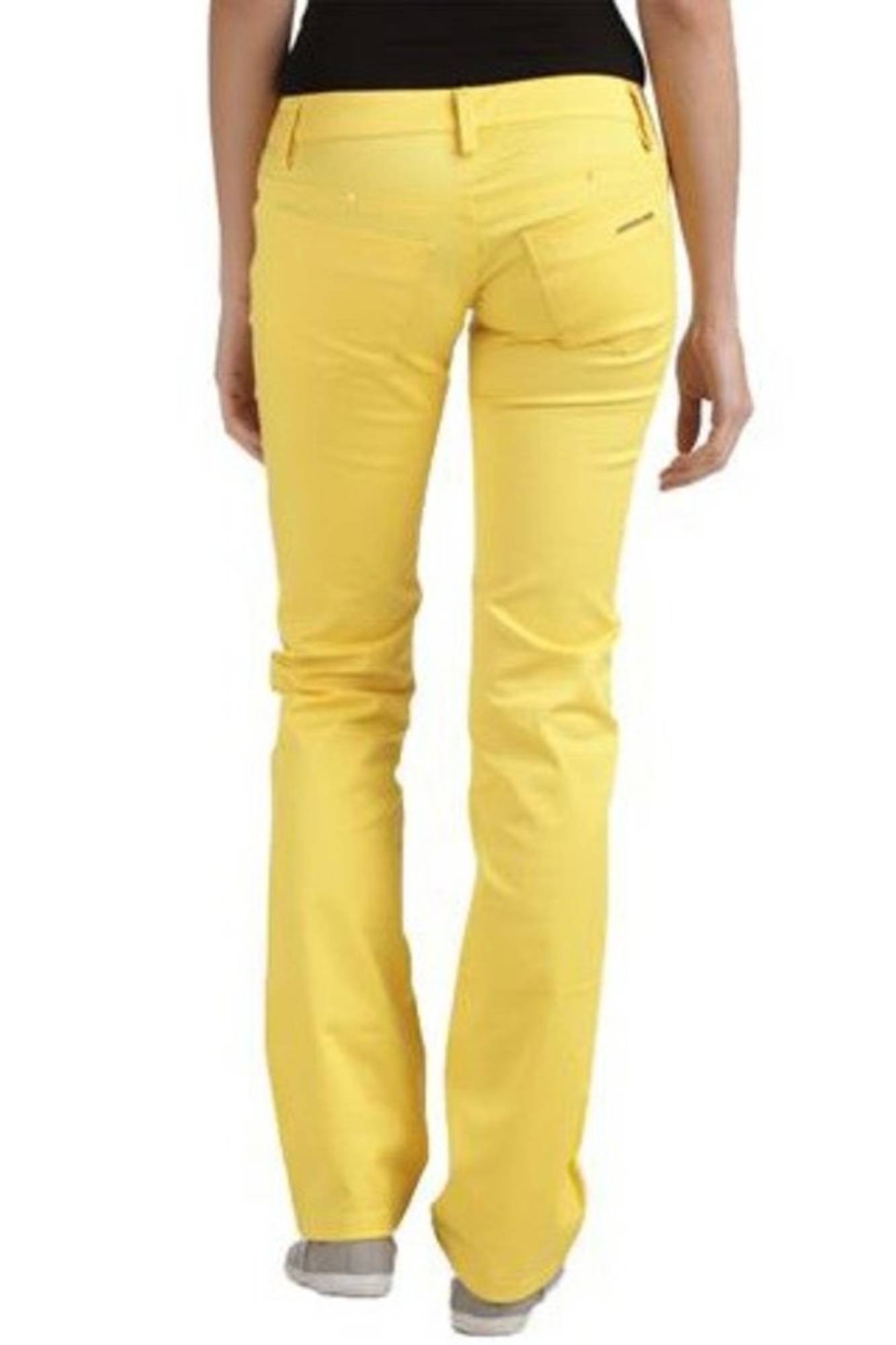 PHARD PANTALONE DONNA GIALLO""