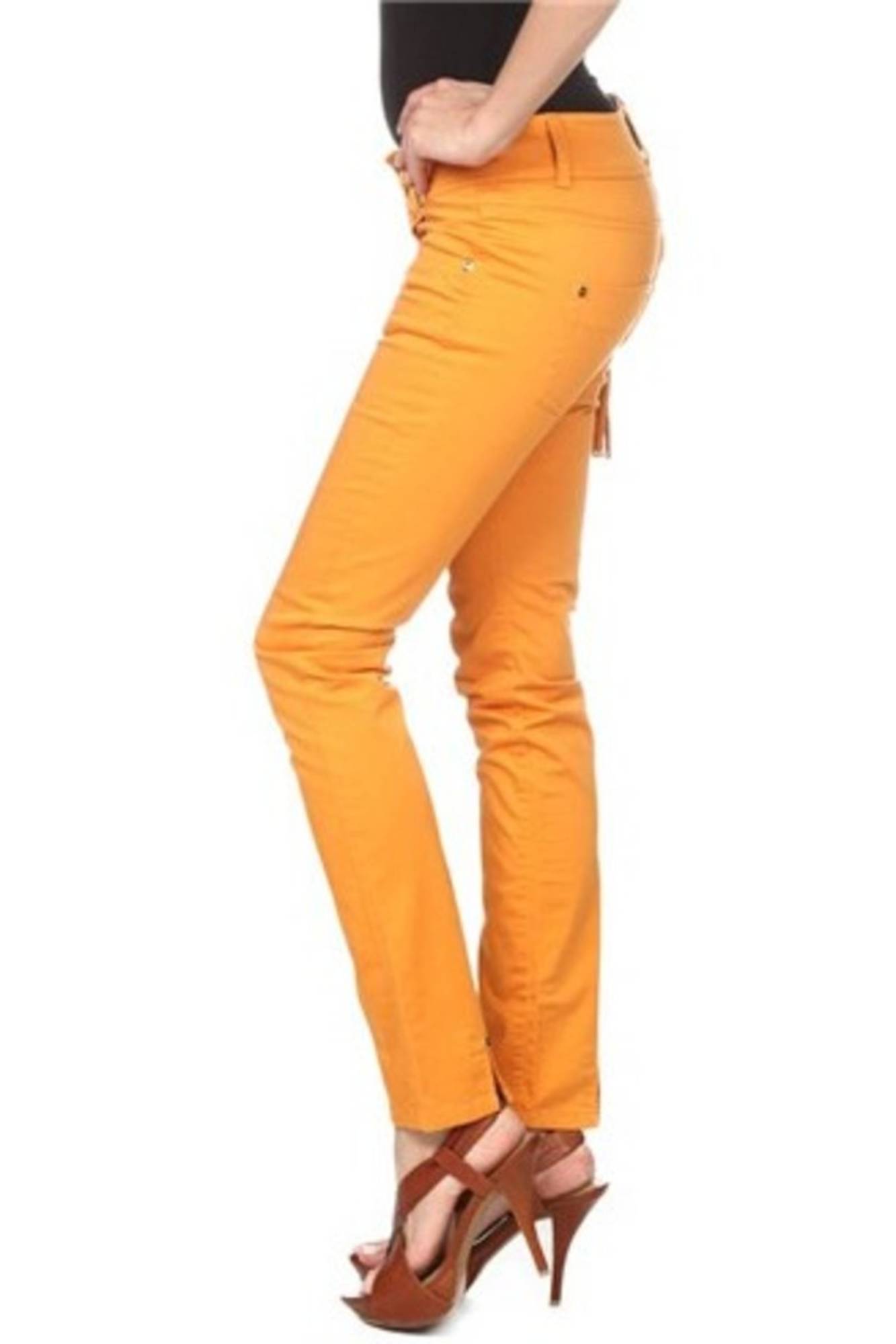 PHARD PANTALONE DONNA GIALLO""