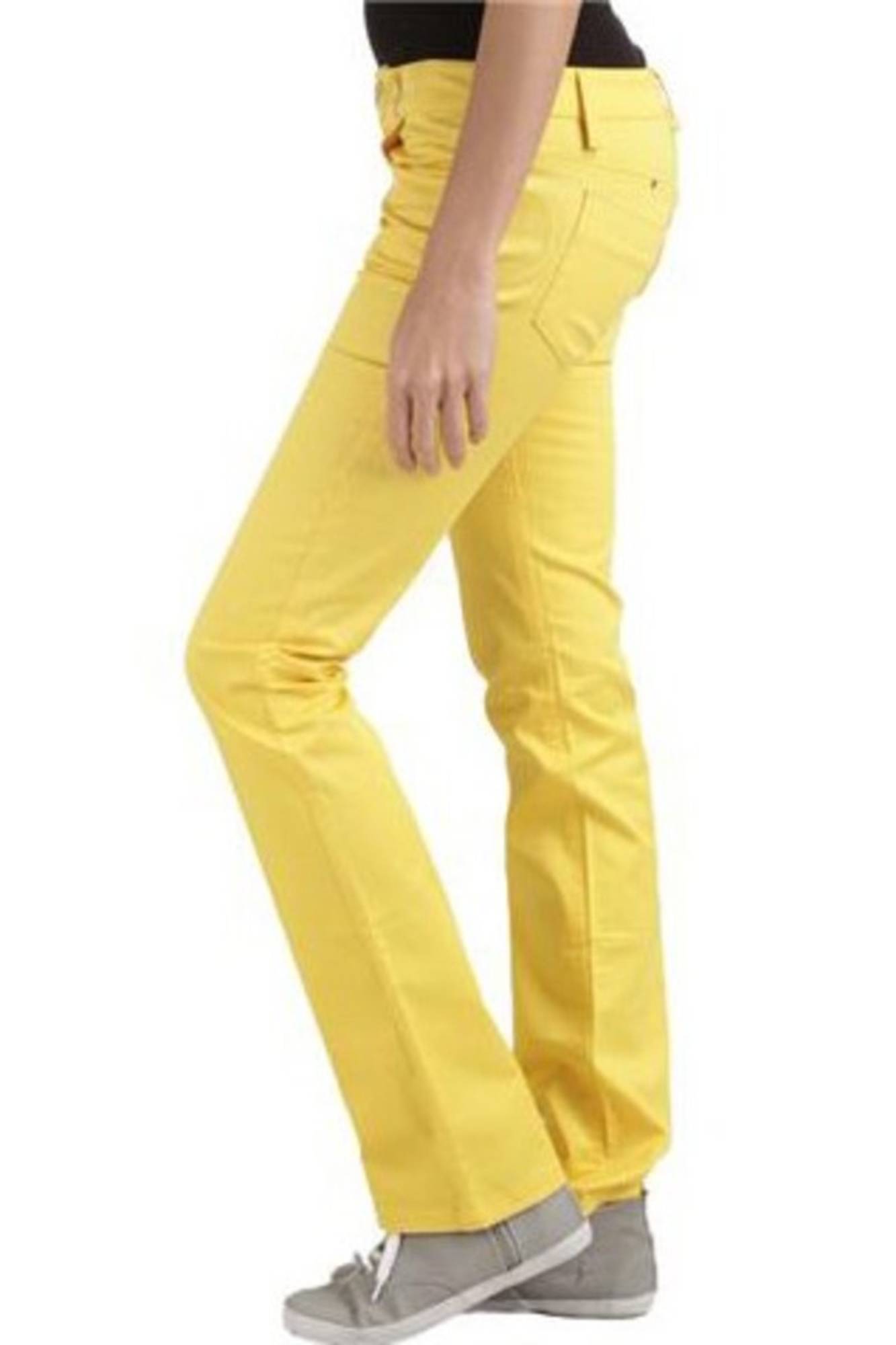 PHARD PANTALONE DONNA GIALLO""