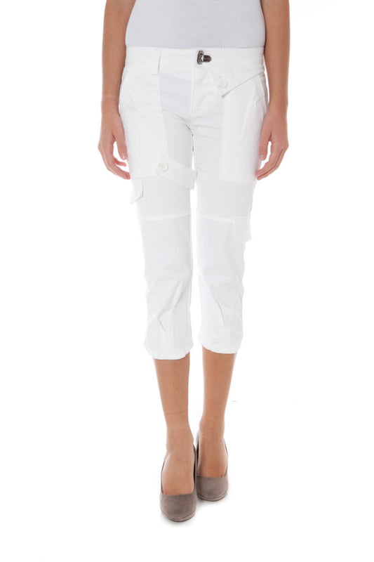 PHARD PANTALONE PINOCCHIETTO DONNA BIANCO