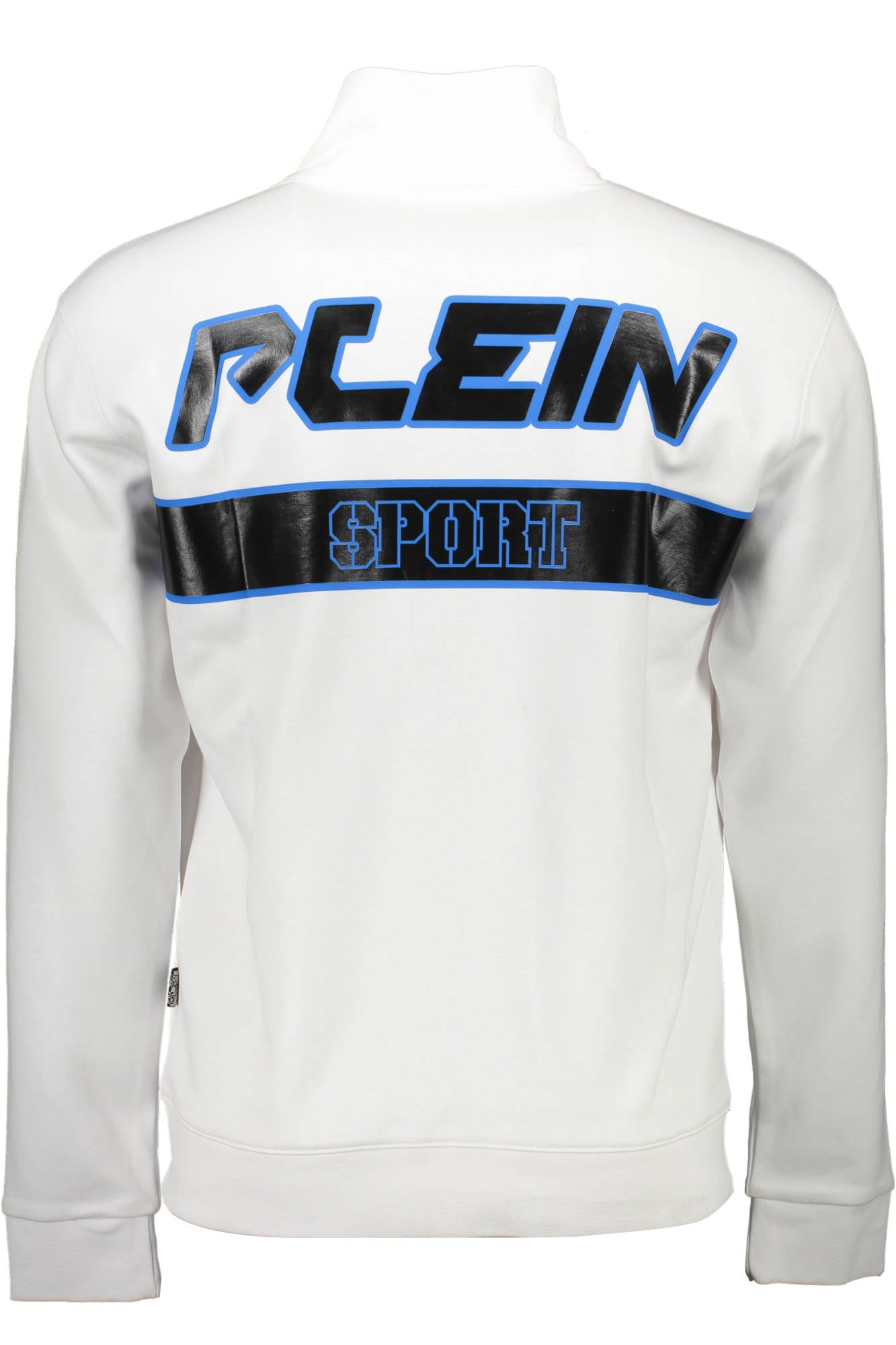 PLEIN SPORT FELPA CON ZIP UOMO BIANCO""