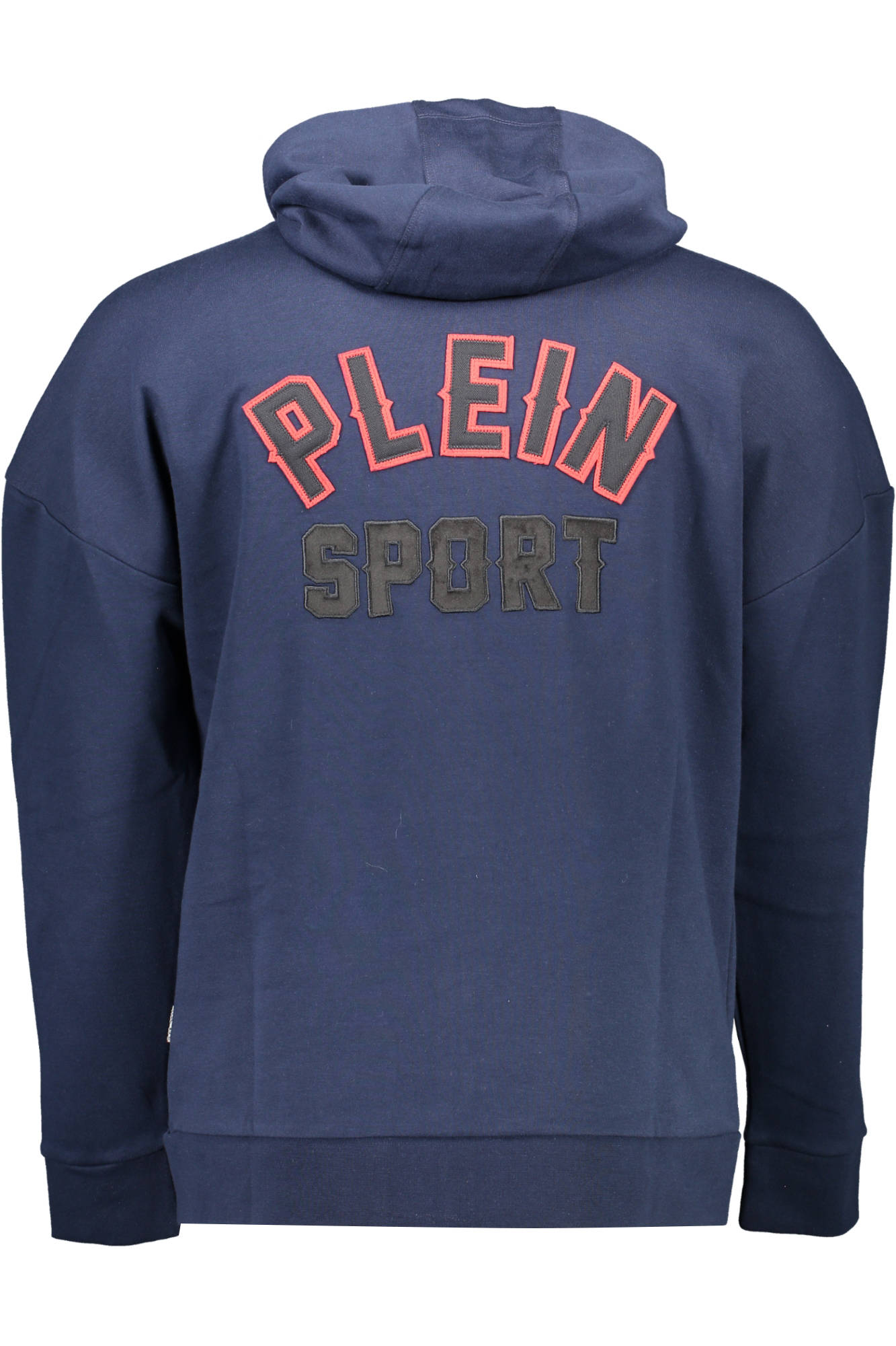 PLEIN SPORT FELPA CON ZIP UOMO BLU""