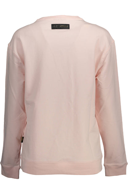 PLEIN SPORT FELPA SENZA ZIP DONNA ROSA""