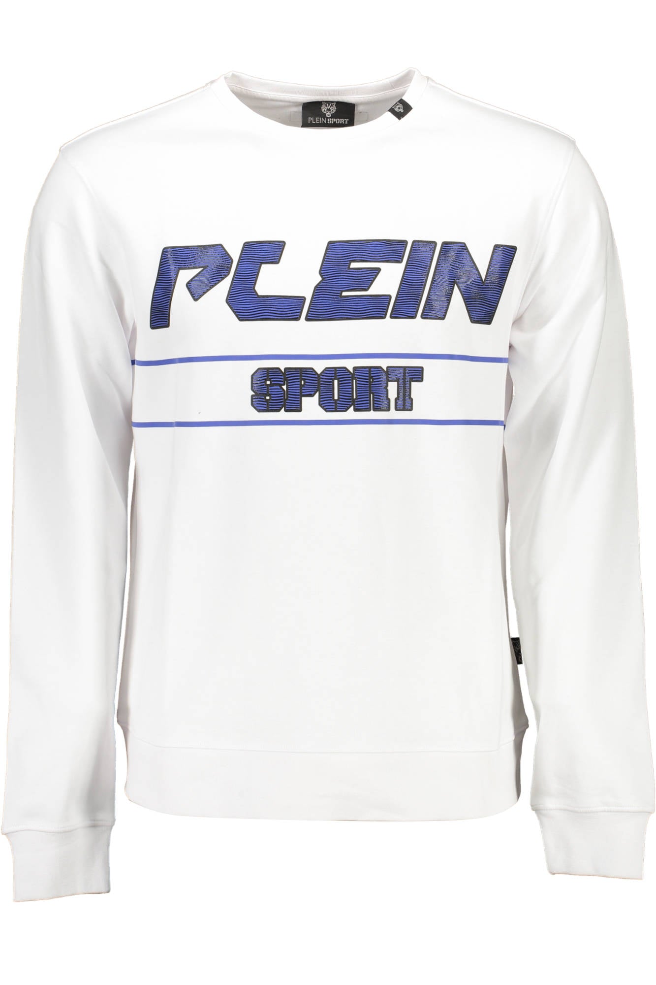 PLEIN SPORT FELPA SENZA ZIP UOMO BIANCO""