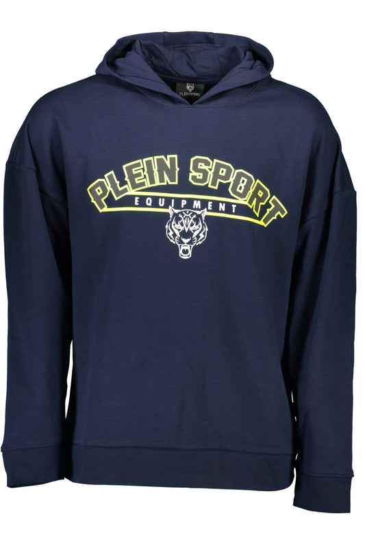 PLEIN SPORT FELPA SENZA ZIP UOMO BLU""