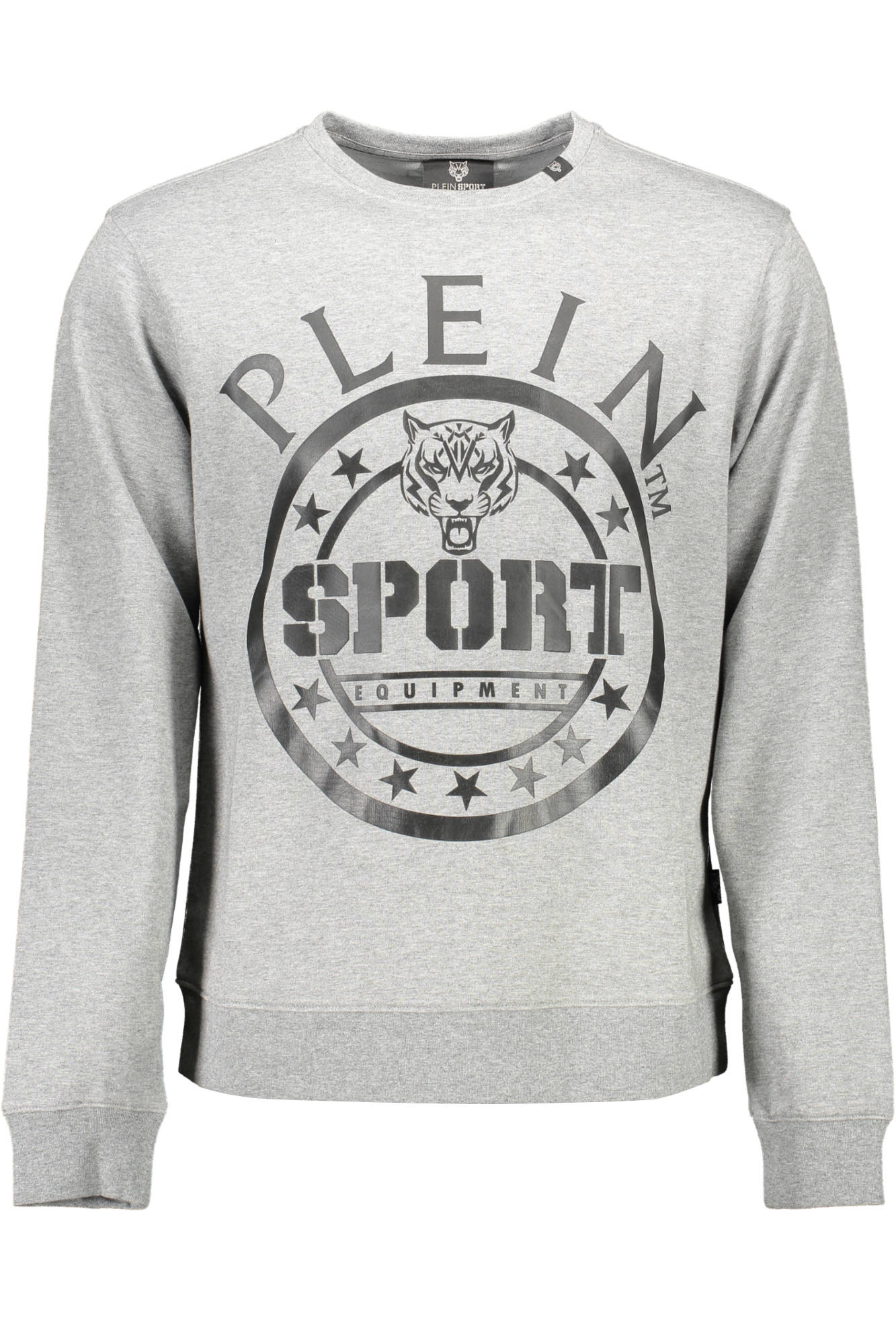 PLEIN SPORT FELPA SENZA ZIP UOMO GRIGIO""