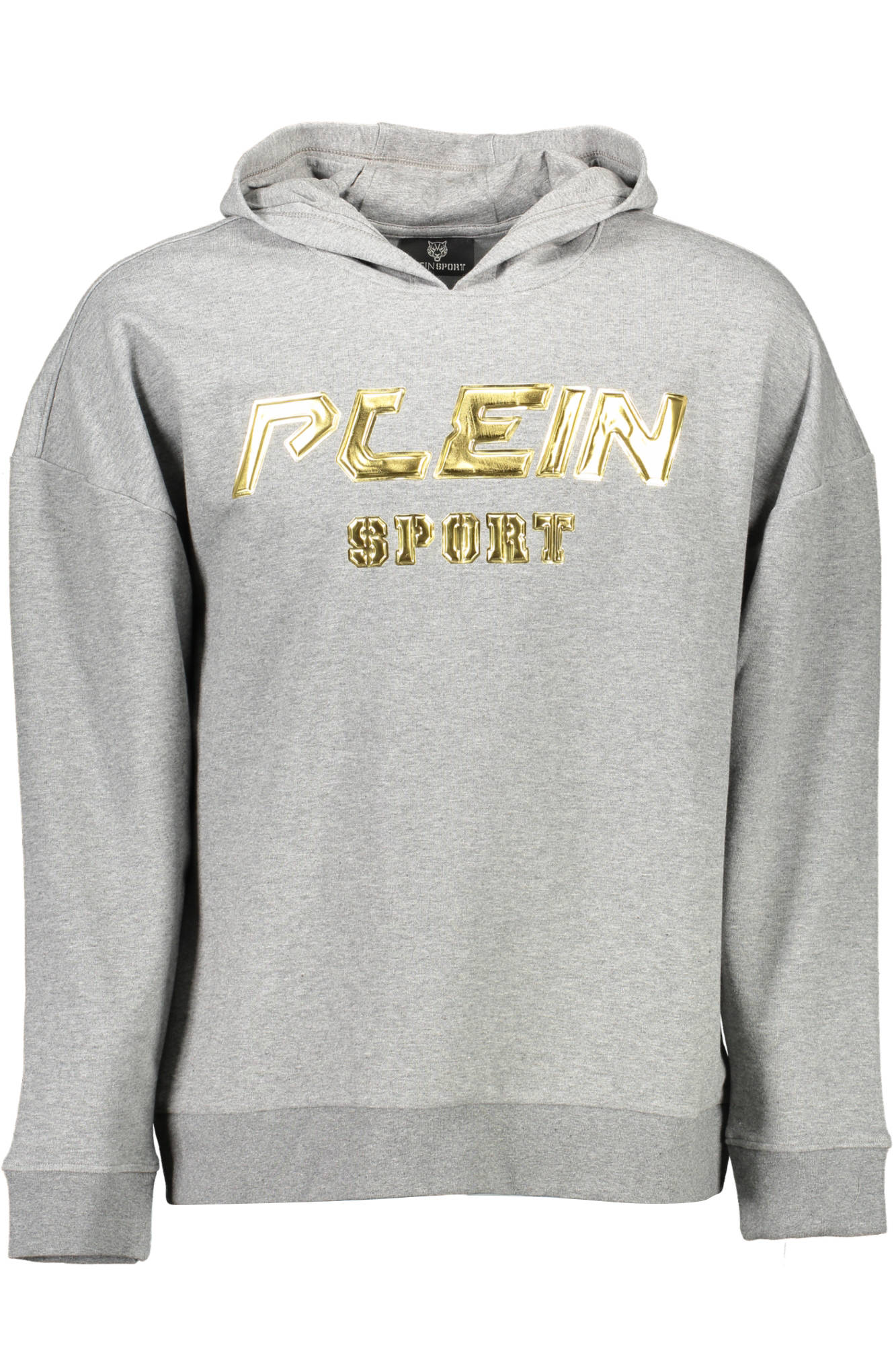 PLEIN SPORT FELPA SENZA ZIP UOMO GRIGIO""