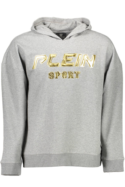 PLEIN SPORT FELPA SENZA ZIP UOMO GRIGIO""