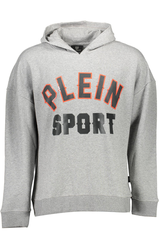 PLEIN SPORT FELPA SENZA ZIP UOMO GRIGIO""