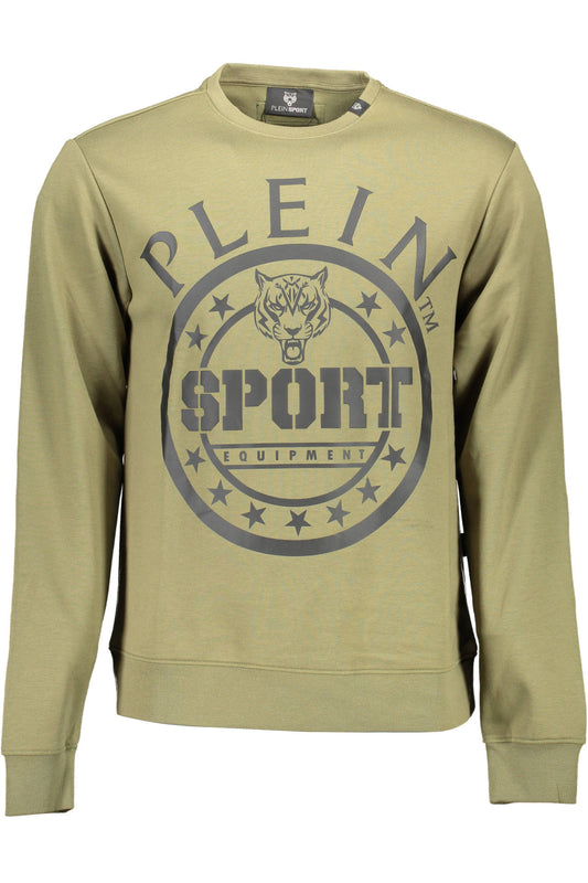 PLEIN SPORT FELPA SENZA ZIP UOMO VERDE""