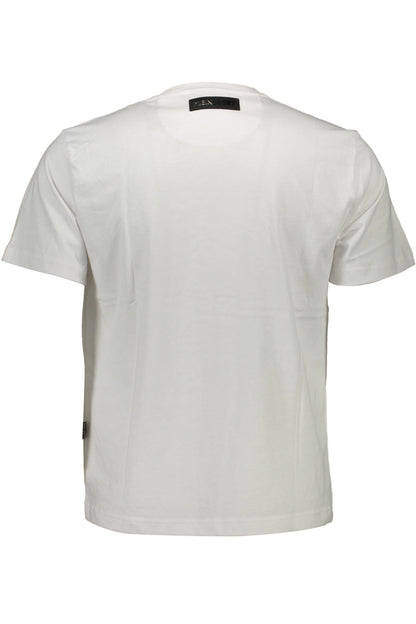 PLEIN SPORT T-SHIRT MANICHE CORTE UOMO BIANCO