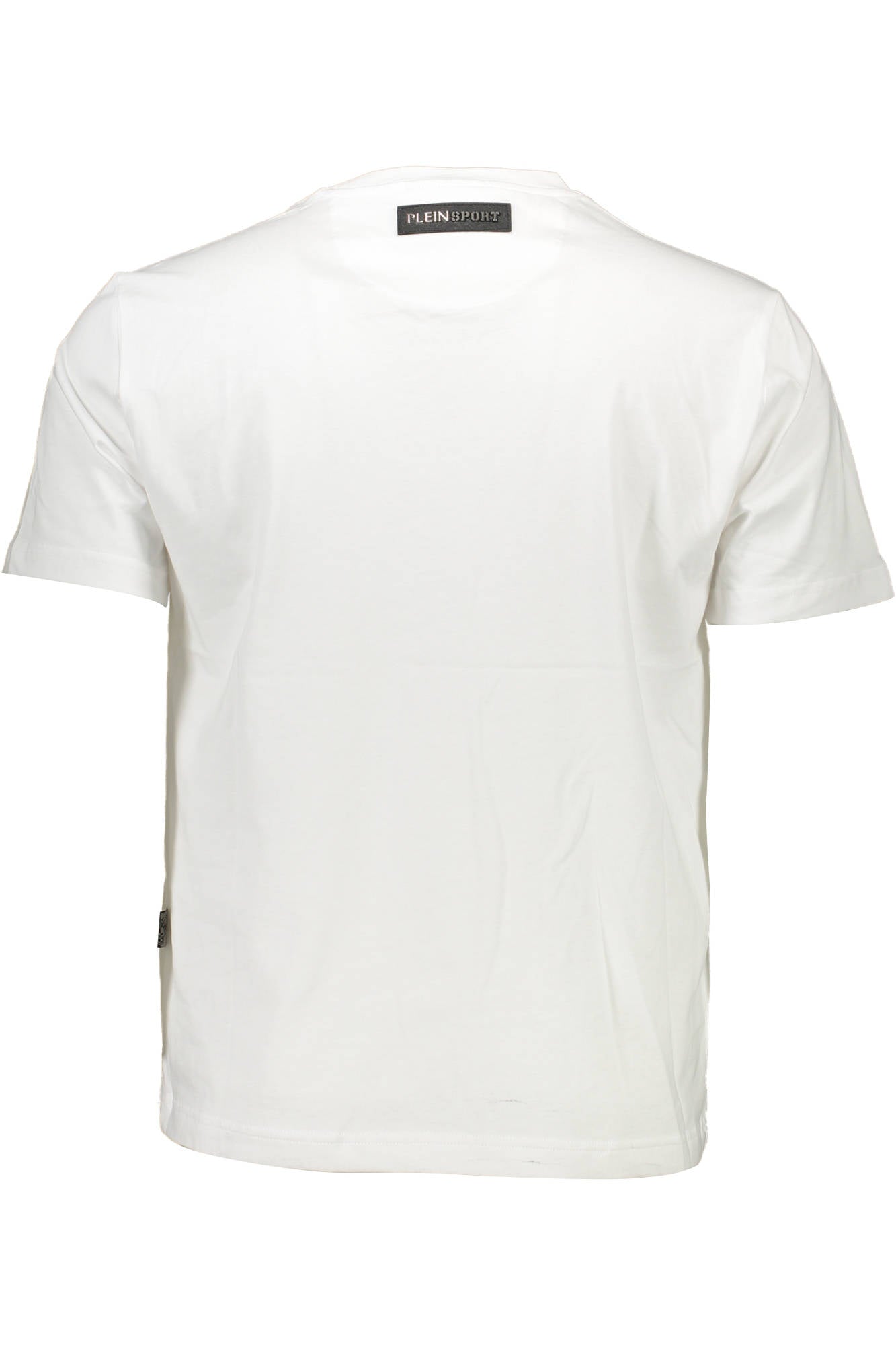 PLEIN SPORT T-SHIRT MANICHE CORTE UOMO BIANCO