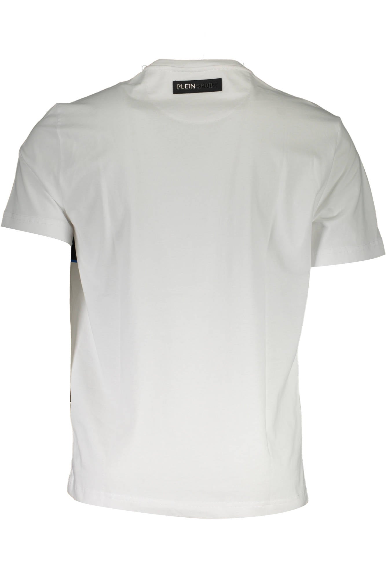 PLEIN SPORT T-SHIRT MANICHE CORTE UOMO BIANCO